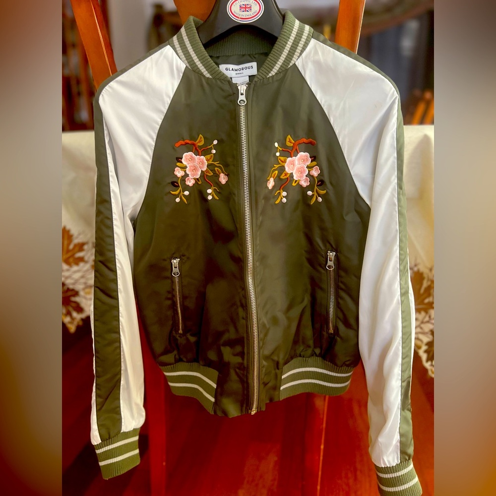 Glamorous Bomber Jacket Size Small - image 1